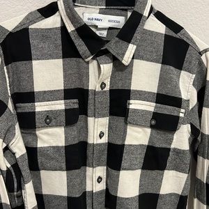Old Navy plaid flannel